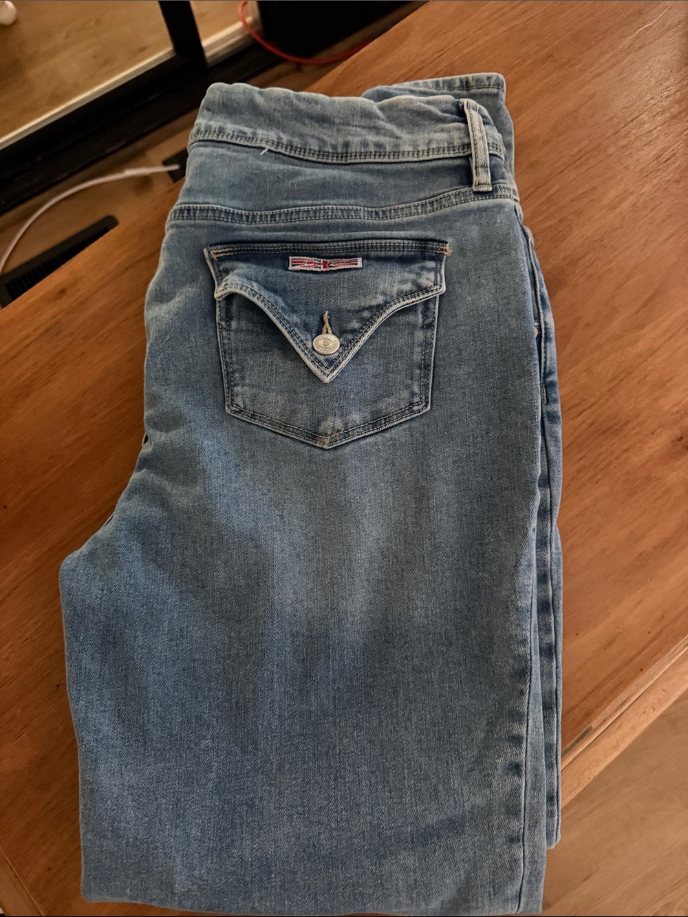 Hudson Jeans Light Blue Denim Trousers